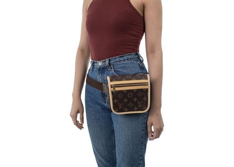 louis vuitton waist bag bosphore monogram brown|Louis Vuitton Waist Bag Bosphore Monogram Brown .